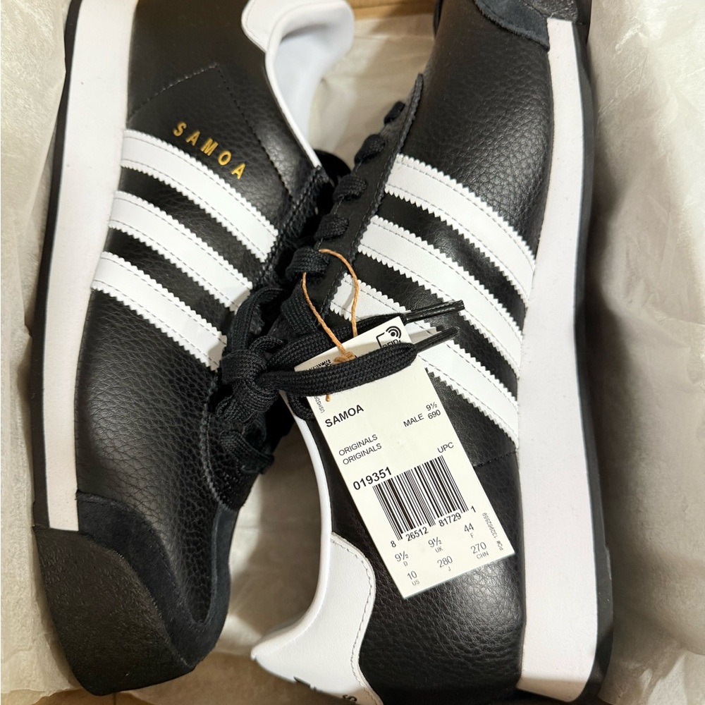Adidas Samoa Sneakers in Bold Blue Packaging